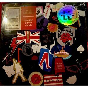 200 Pieces Circular‎ Jigsaw Puzzle Broken Legend Rock Legends  New Gift